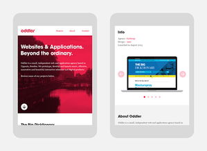 Oddler网页设计